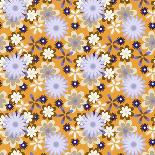 Seamless Floral  Pattern-Enka Parmur-Art Print