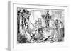 Enlarging a Room, Leech-John Leech-Framed Art Print