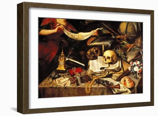 Enlightenment of Life, 1655-Antonio Pereda y Salgado-Framed Giclee Print