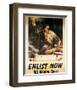Enlist Now - U.S. Marine Corps-Sgt^ Tom Lovell-Framed Art Print