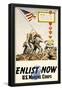 Enlist Now-null-Framed Poster