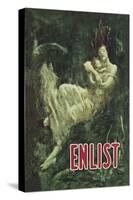 Enlist-Fred Spear-Stretched Canvas