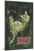 Enlist-Fred Spear-Mounted Art Print