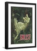Enlist-Fred Spear-Framed Art Print