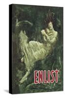 Enlist-Fred Spear-Stretched Canvas