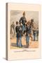 Enlisted Men, Cavalry and Infantry in Full Dress-H.a. Ogden-Stretched Canvas