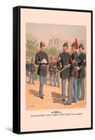 Enlisted Men, Staff and Artillery in Full Dress-H.a. Ogden-Framed Stretched Canvas