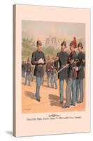 Enlisted Men, Staff and Artillery in Full Dress-H.a. Ogden-Stretched Canvas