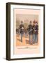 Enlisted Men, Staff and Artillery in Full Dress-H.a. Ogden-Framed Art Print