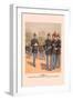 Enlisted Men, Staff and Artillery in Full Dress-H.a. Ogden-Framed Art Print