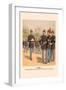 Enlisted Men, Staff and Artillery in Full Dress-H.a. Ogden-Framed Art Print