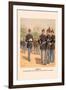 Enlisted Men, Staff and Artillery in Full Dress-H.a. Ogden-Framed Art Print