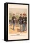 Enlisted Men, Staff and Artillery in Full Dress-H.a. Ogden-Framed Stretched Canvas