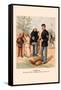 Enlisted Men-H.a. Ogden-Framed Stretched Canvas