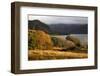 Ennerdale Lake with low cloud in autumn, Cumbria, UK-David Woodfall-Framed Photographic Print