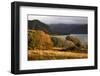 Ennerdale Lake with low cloud in autumn, Cumbria, UK-David Woodfall-Framed Photographic Print