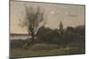 Ennery Near Auvers-Jean-Baptiste-Camille Corot-Mounted Giclee Print