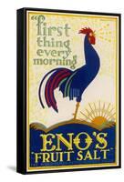 Eno's Cockerel-null-Framed Stretched Canvas