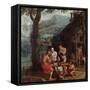 Enoch Family, 16th Century-Gillis Mostaert-Framed Stretched Canvas