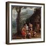 Enoch Family, 16th Century-Gillis Mostaert-Framed Giclee Print