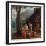 Enoch Family, 16th Century-Gillis Mostaert-Framed Giclee Print