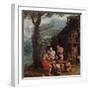 Enoch Family, 16th Century-Gillis Mostaert-Framed Giclee Print