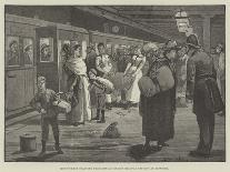 Hop-Pickers Starting from London Bridge Railway Station at Midnight-Enoch Ward-Giclee Print