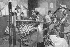 Spitalfields Silk Weavers, 1893-Enoch Ward-Framed Giclee Print