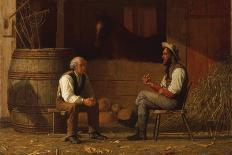 Talking it Over (The Civil War)-Enoch Wood Perry-Art Print