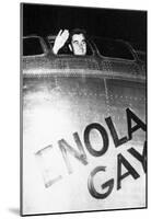 Enola Gay (Col. Paul Tibbets Waving from Cockpit) Archival Photo Poster-null-Mounted Poster