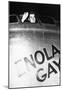 Enola Gay (Col. Paul Tibbets Waving from Cockpit) Archival Photo Poster-null-Mounted Poster