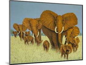 Enormous But Caring-Pat Scott-Mounted Giclee Print