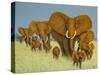 Enormous But Caring-Pat Scott-Stretched Canvas