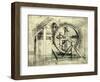 Enormous Wheel Weapon-Leonardo da Vinci-Framed Giclee Print