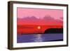 Enosima(Cape bay)-Hiroyuki Izutsu-Framed Giclee Print