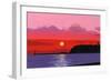 Enosima(Cape bay)-Hiroyuki Izutsu-Framed Giclee Print