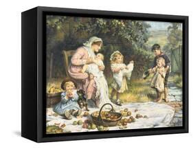 Enough and More to Spare-Frederick Morgan-Framed Stretched Canvas