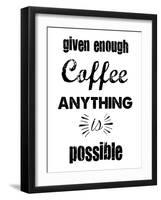 Enough Coffee-Erin Clark-Framed Giclee Print