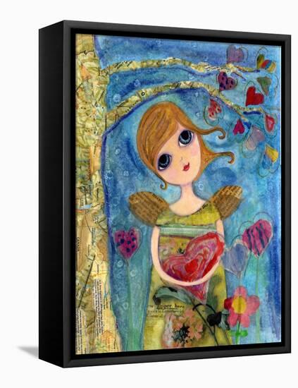Enough Love Fairy-Wyanne-Framed Stretched Canvas