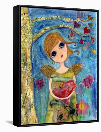Enough Love Fairy-Wyanne-Framed Stretched Canvas