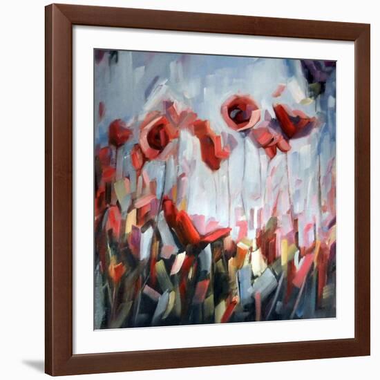 Enraptured-Holly Van Hart-Framed Art Print