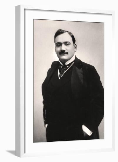 Enrico Caruso (1873-192), Italian Tenor, 1907-null-Framed Photographic Print