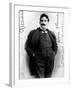 Enrico Caruso Wearing a Moustache-null-Framed Photographic Print