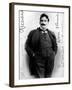 Enrico Caruso Wearing a Moustache-null-Framed Photographic Print