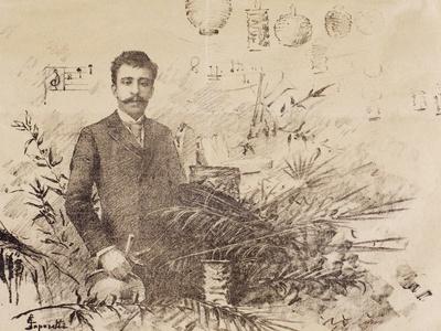 'Enrico De Leva' Giclee Print