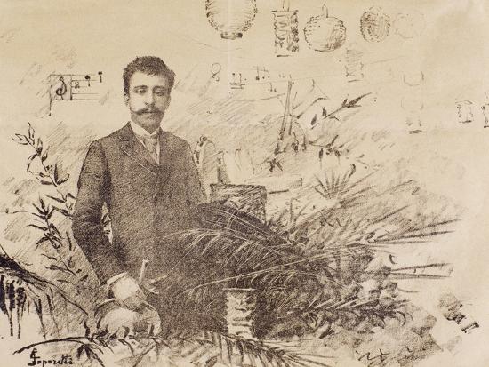 'Enrico De Leva' Giclee Print