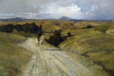 Desolate Roman Countryside-Enrico Della Leonessa-Giclee Print