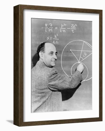 Enrico Fermi, Italian-American Physicist-null-Framed Photo