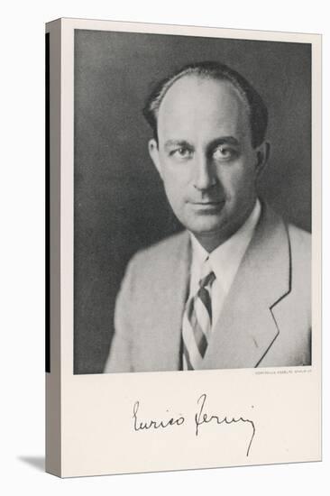 Enrico Fermi, Italian Physicist-null-Stretched Canvas