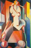 Female Structure-Enrico Prampolini-Laminated Giclee Print